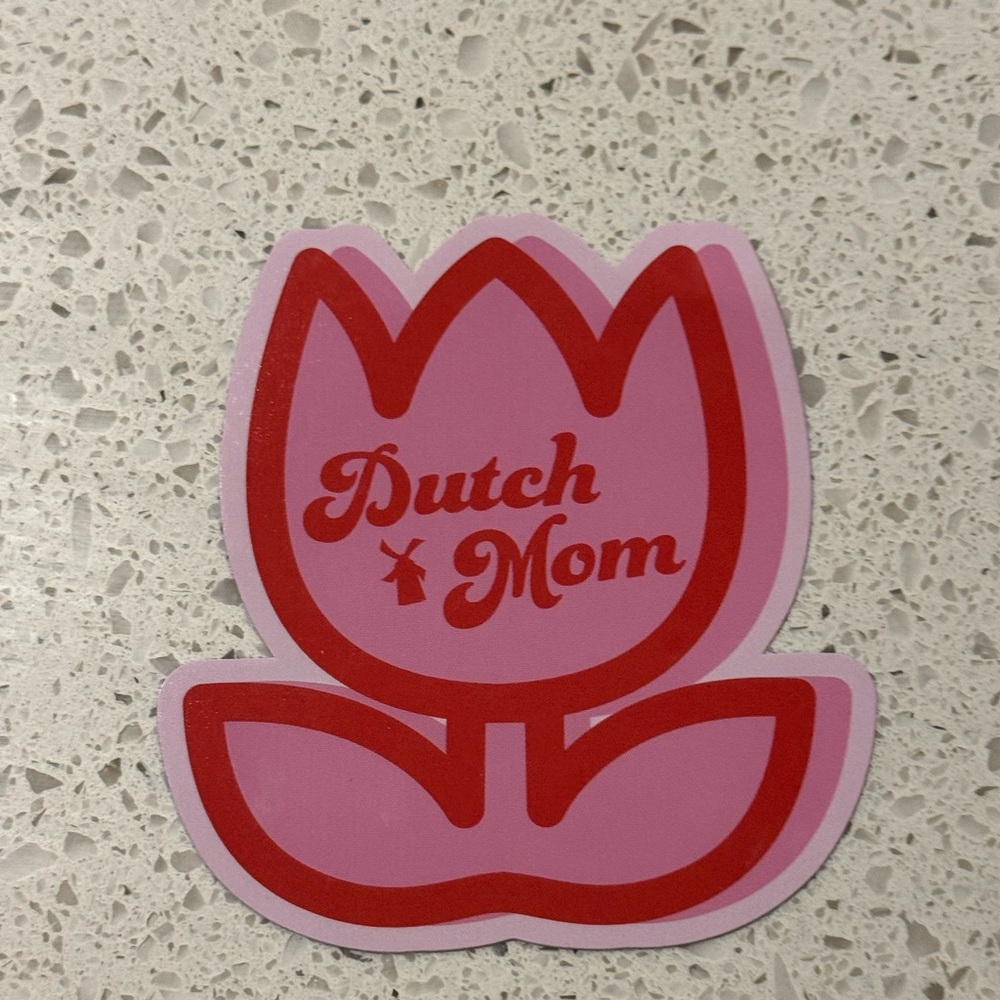 Dutch Bros Mothers Day Dutch Mom Limited Edition Sticker 5/11